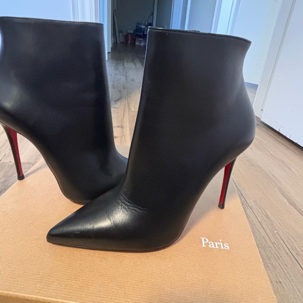 So Kate Louboutin booties